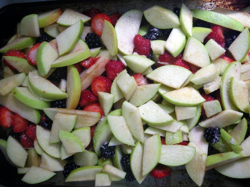 Special ingredients for the best apple crisp